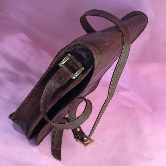 Express Bags Vintage Brown Express Leather Bag Poshmark